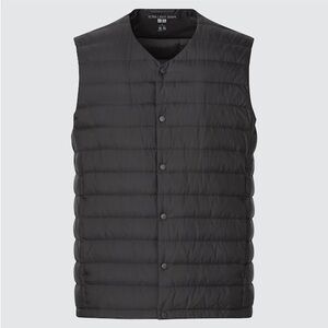Uniqlo Men's Black Puffer Vest